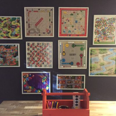 A DIY Playroom: Creative Board Game Storage