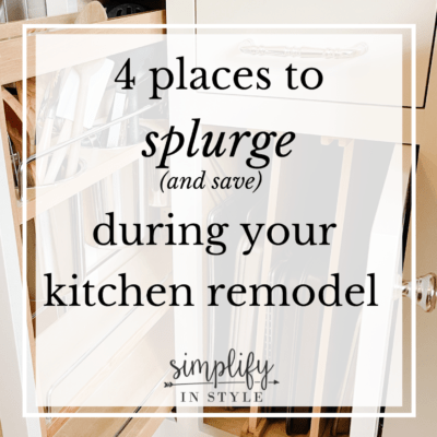 4 places to splurge (and save) during your kitchen remodel
